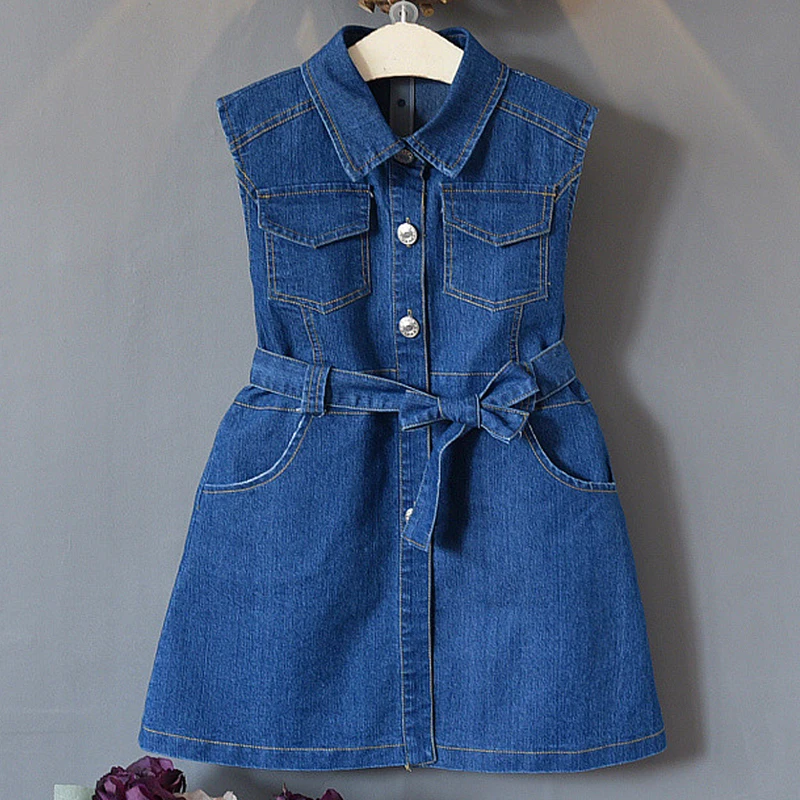 simple denim dress