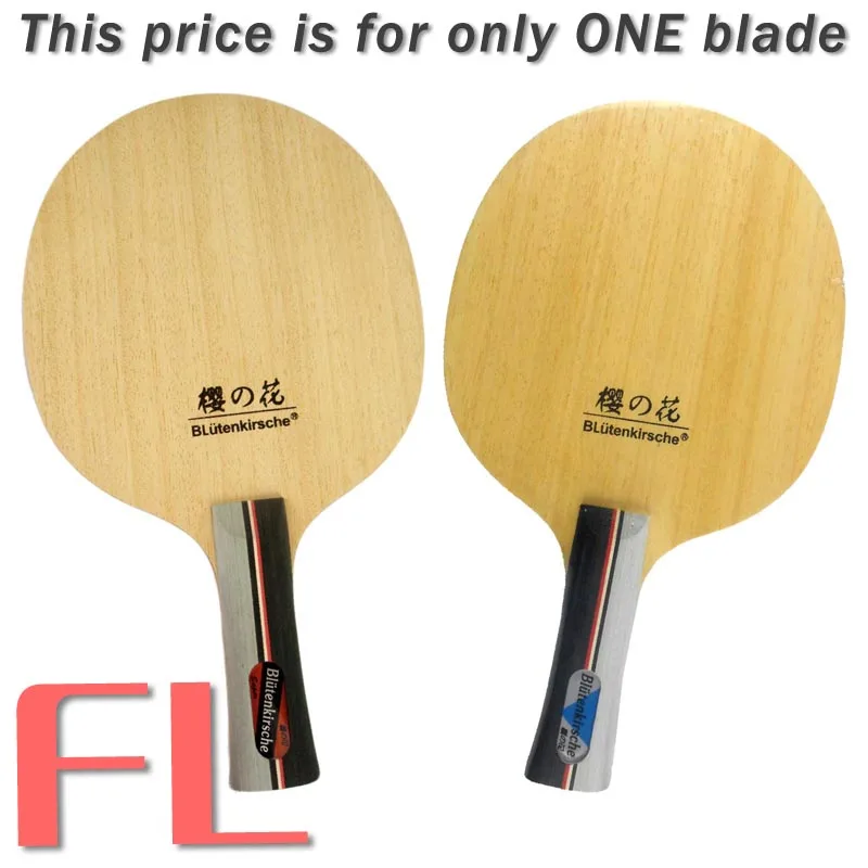 Kokutaku BLutenkirsche B3008 полный древесины плюс Углеволокно настольный теннис ракетки лезвие - Цвет: FL long handle
