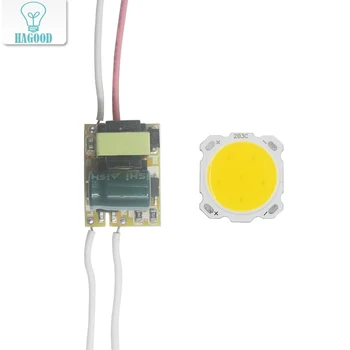 

3W-30W COB led board panel for led spotlight lamp led lamp+110-240V input LED power supply driver DIY Spotlights