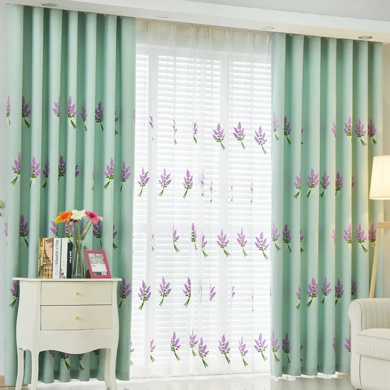 NAPEARL Cortinas dormito затемненные шторы с высоким затемнением цветочный дизайн