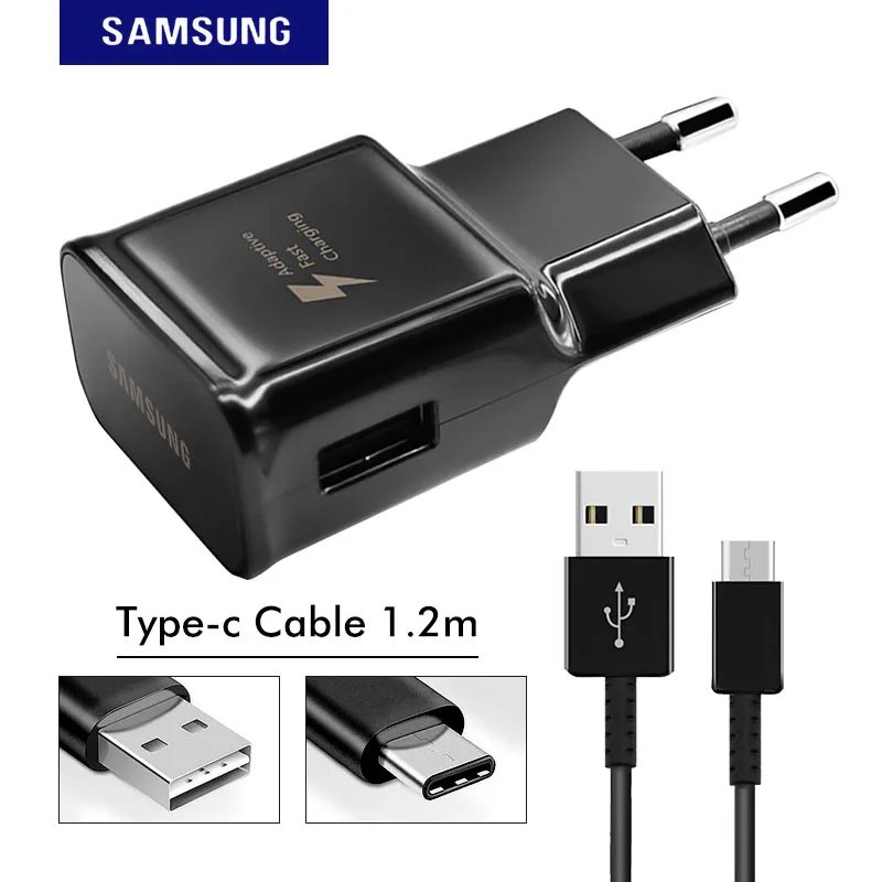 Original SAMSUNG S8 S9 Adaptive Fast Charger for Galaxy S8 S9Plus Note