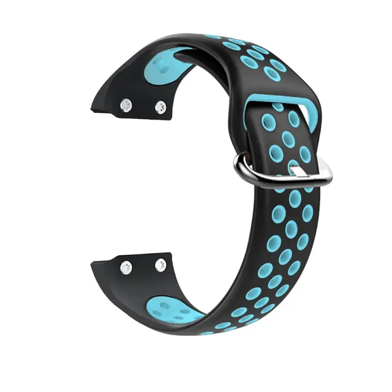 Two-color Soft Silicone Watchband Sports Wrist Band Strap Replacement for Garmin Forerunner 35 Smart Watch Accessories