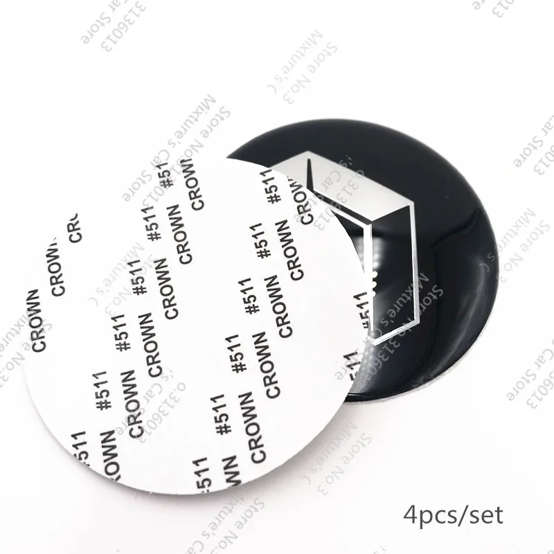 

4pcs/set 56mm 65mm Car Wheel Center Hub Cap Cover Sticker Rim Emblem Badge Fit For renault megane 2 3 duster captur car styling