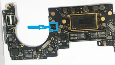 3 шт./лот для Macbook Pro A1706 820 00923 U7800 IC chip SN650839 P650839 P650839A0D материнская плата фиксирующая