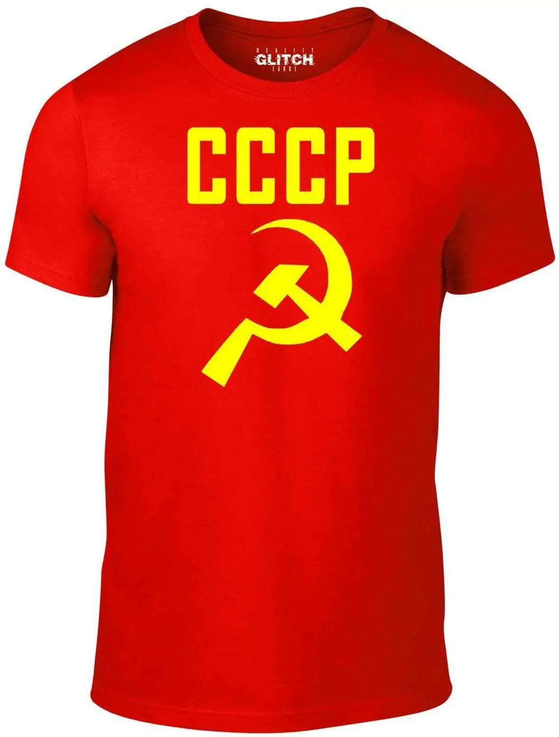 CCCP молоток и серп Футболка-коммунистическая Коммунистическая Россия, красная звезда, высокое качество, Мужская Летняя мода 2019