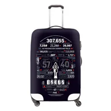 5 skull print elastic luggage cover high quality waterproof luggage covers luggage suitcase protective cover apply to 18-30 inch