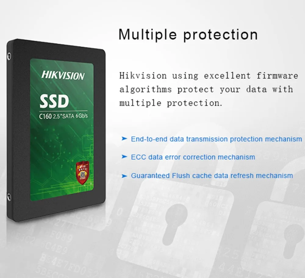 HIKVISION SSD 256GB SATA3.0 TLC 3D NAND Супер Скоростной твердотельный жесткий диск для