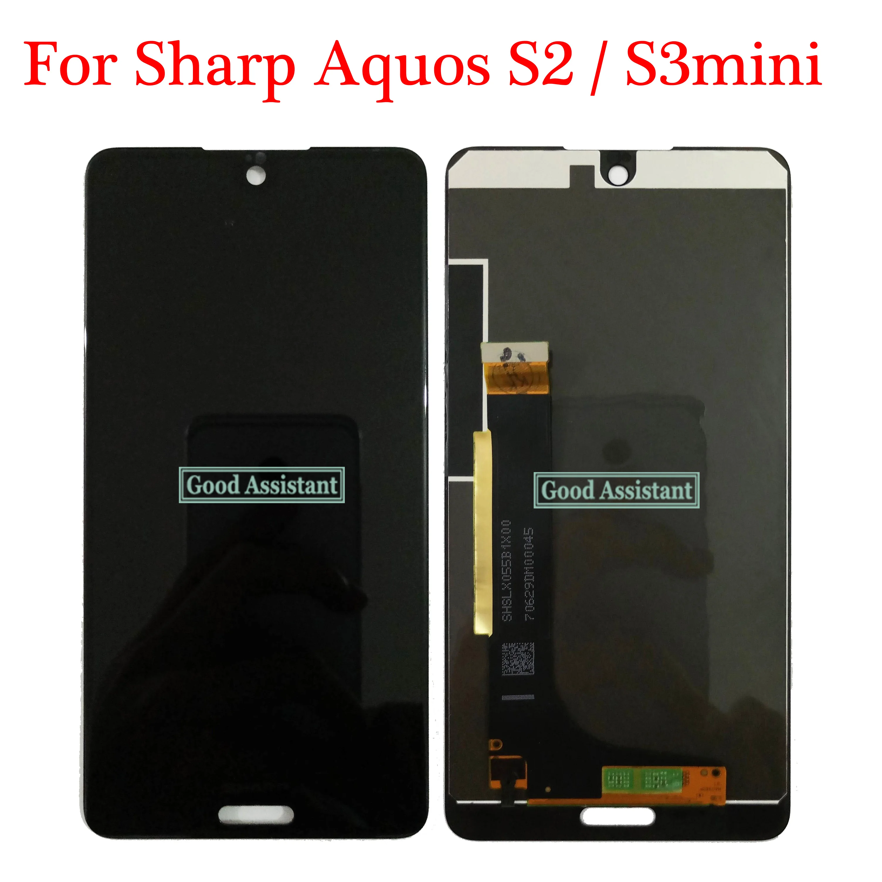 

For Sharp Aquos S2 C10 FS8008 FS8010 FS8016 Full LCD DIsplay Touch Screen Digitizer Assembly For Sharp Aquos S3 MINI FS8018