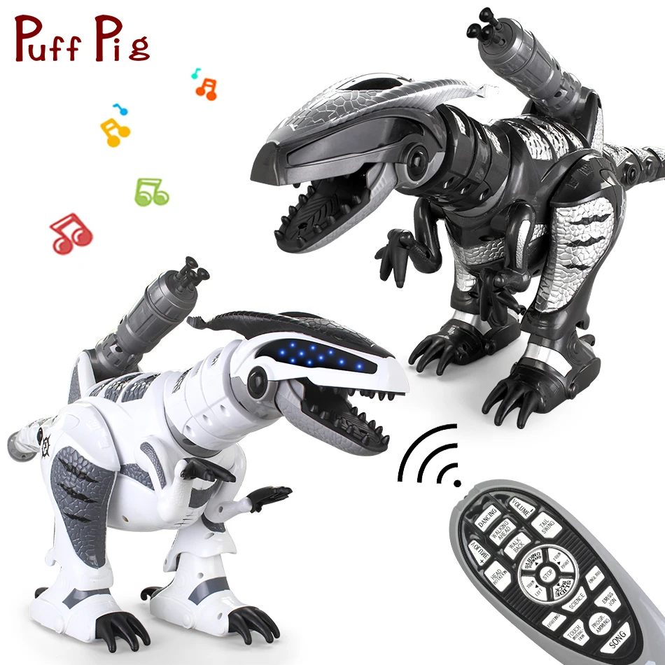 

New Intelligent Remote Control Dinosaur Dancing Robot With Music Educational Electronic Pets RC Toys Gifts For Kids