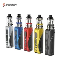 Original Sbody Update Elfin 75W TC Vape Box Mod Kit Elfin II Vaporizer Fit 18650 Battery RDA RTA Tank E Cigarette New Original Sbody Update Elfin 75W TC Vape Box Mod Kit Elfin II Vaporizer Fit 18650 Battery RDA RTA Tank E Cigarette New