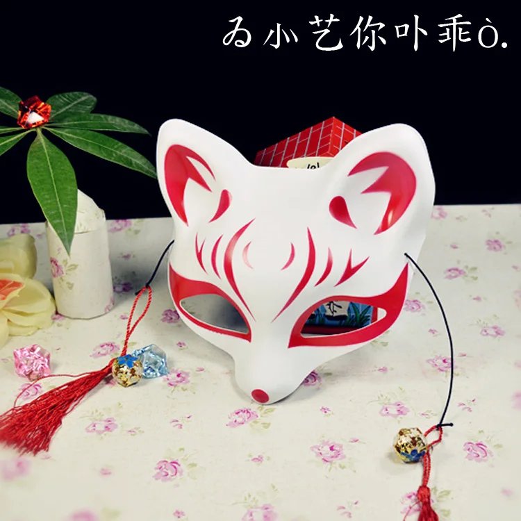Косплей Аниме Нацумэ Yuujinchou cos Nyanko sensei маска для Хэллоуина Onmyoji fox японские