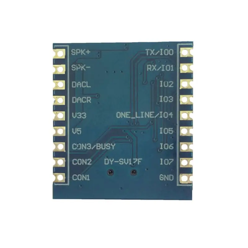 DY SV17F аудио модуль мини mp3 плеер IO триггер USB Flash голосовой MAR25 Прямая
