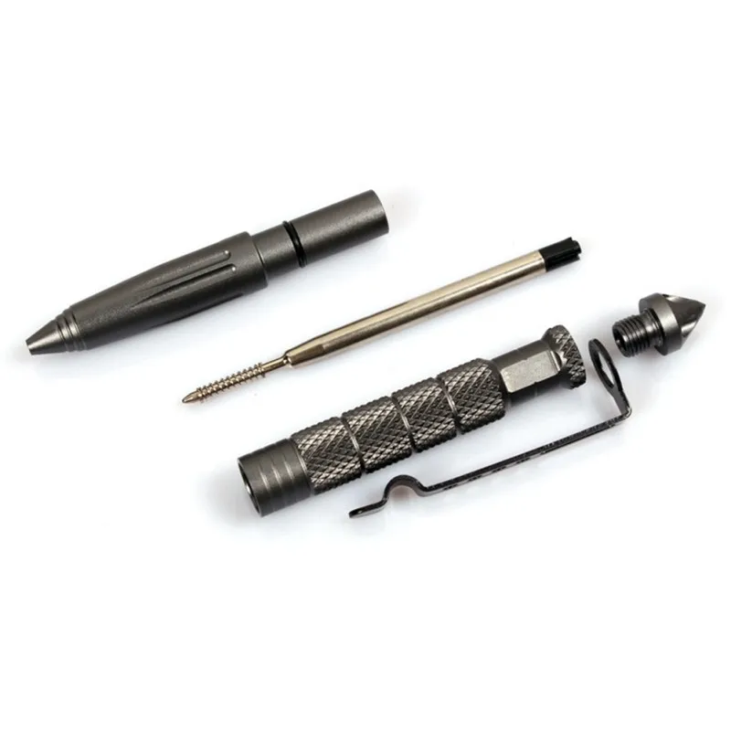 Outdoor Defence Anti-skid Portable Tactical Pen Glass Breaker Self Defense Emergency Survival Tool Outdoor Defence Anti-skid Portable Tactical Pen Glass Breaker Self Defense Emergency Survival Tool
