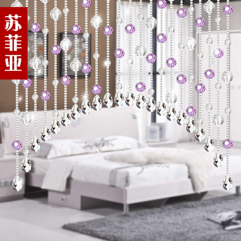 Crystal Crystal Bead Curtain Partition Curtain Door Entrance