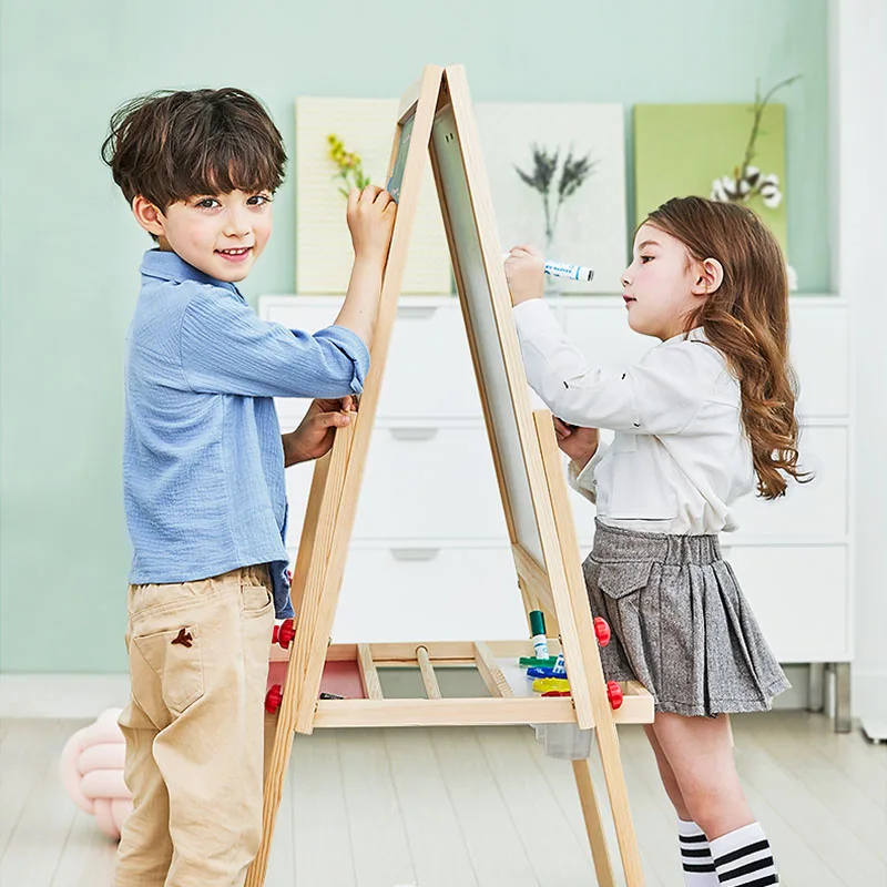  Children dust-free drawing board magnetic double side paiting board small blackboard children home  - 33023780228