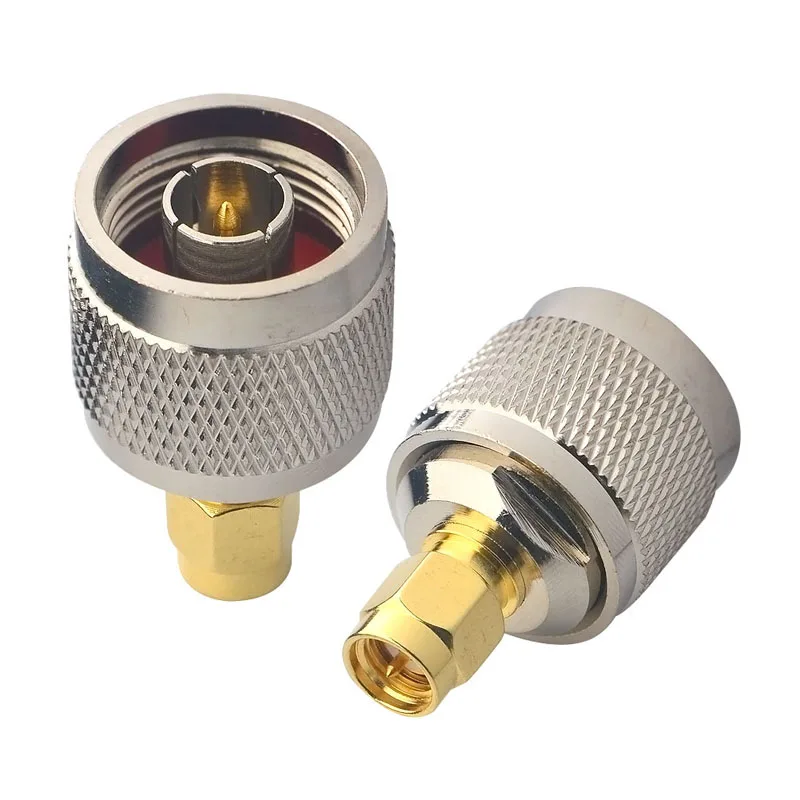 2 шт. RF коаксиальный переходник Coax SMA UHF N BNC комплект подключения к WiFi антенный