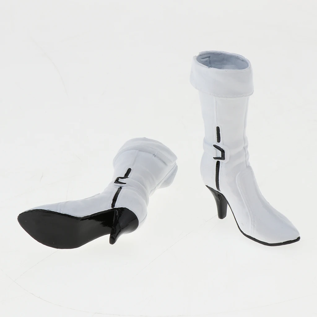 1:6 Scale Fashion High Heel Shoes Boots Model for    Kumik 12