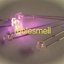 200 шт. 1.8 мм розовый LED ультра яркие лампы свет вода прозрачная линза LED розовый