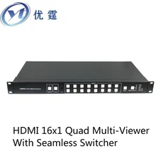 YOUTING YT-HDS8161SL HDMI 16×1 Multi-Viewer With Seamless Switcher 1080p IR control RS232 Screen splitter is not black screen