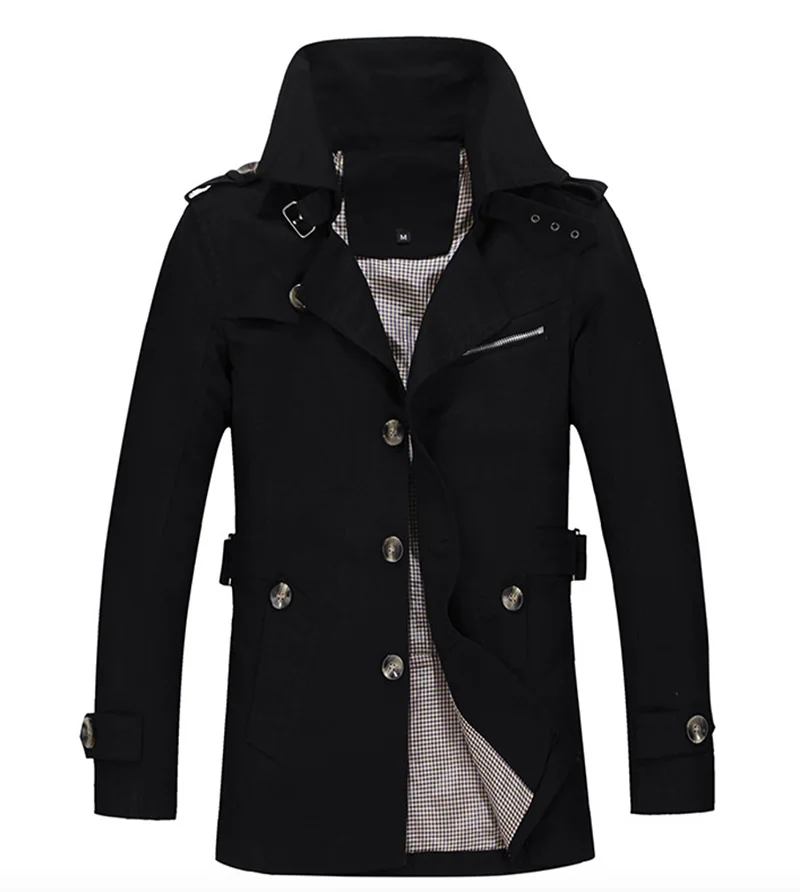 Brand Design Big Size Casual Men's Cotton Jackets. Fall