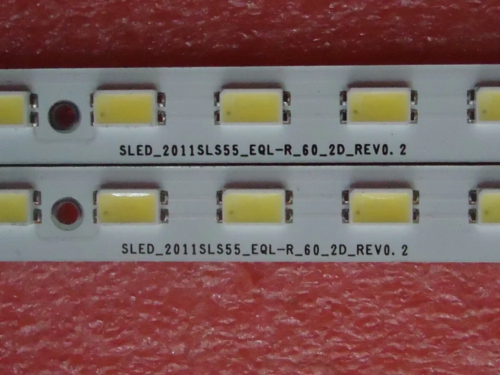 1 компл. = 4 шт. 55 "2011SLS55_EQL-R_60_2D_REV0.2 LJ64-02816A LJ64-02817A 60 светодио дный 618 мм для sony Светодиодные ленты