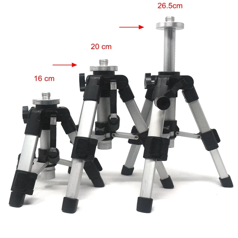 AT280 5/8 ''Штатив для инфракрасных лазерных уровней 17,5-28 см черные алюминиевые штативы 175-280 мм Регулируемые