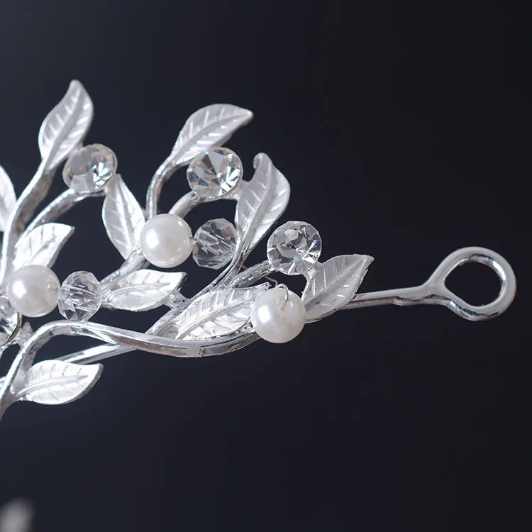 Тиара для волос с украшением в виде лианы украшение лианы|crystal bridal crown|bridal crownhair tiara
