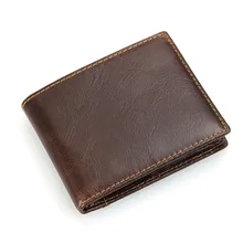 J. M. DMen's RFID Блокировка кожаный бумажник чехол для карт тонкий слот для карт кошелек R-8108Q