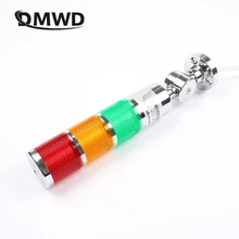 12V 24V Safety Stack Lamp Red Green Yellow Flash Industrial Tower Signal Light LED Sliver indicator light 3 layer with base цена 12V 24V Safety Stack Lamp Red Green Yellow Flash Industrial Tower Signal Light LED Sliver indicator light 3 layer with base цены онлайн