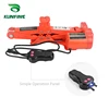 KUNFINE-gato eléctrico portátil de 12V para coche, de 3 toneladas elevador automático, Gato de tijera, máquina de elevación, multifunción ► Foto 3/6