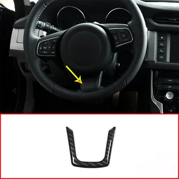 

Carbon Fiber Chrome Interior Accessories Steering Wheel Trim Sequins For Jaguar XE XF F-Pace F Pace x761