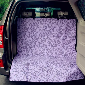 

HJKL Waterproof Trunk Mat Dog Pets Cargo Liner Cover Non Slip Car Trunk Protector Back Seat Cover Pockets for SUV Pet Barrier 80