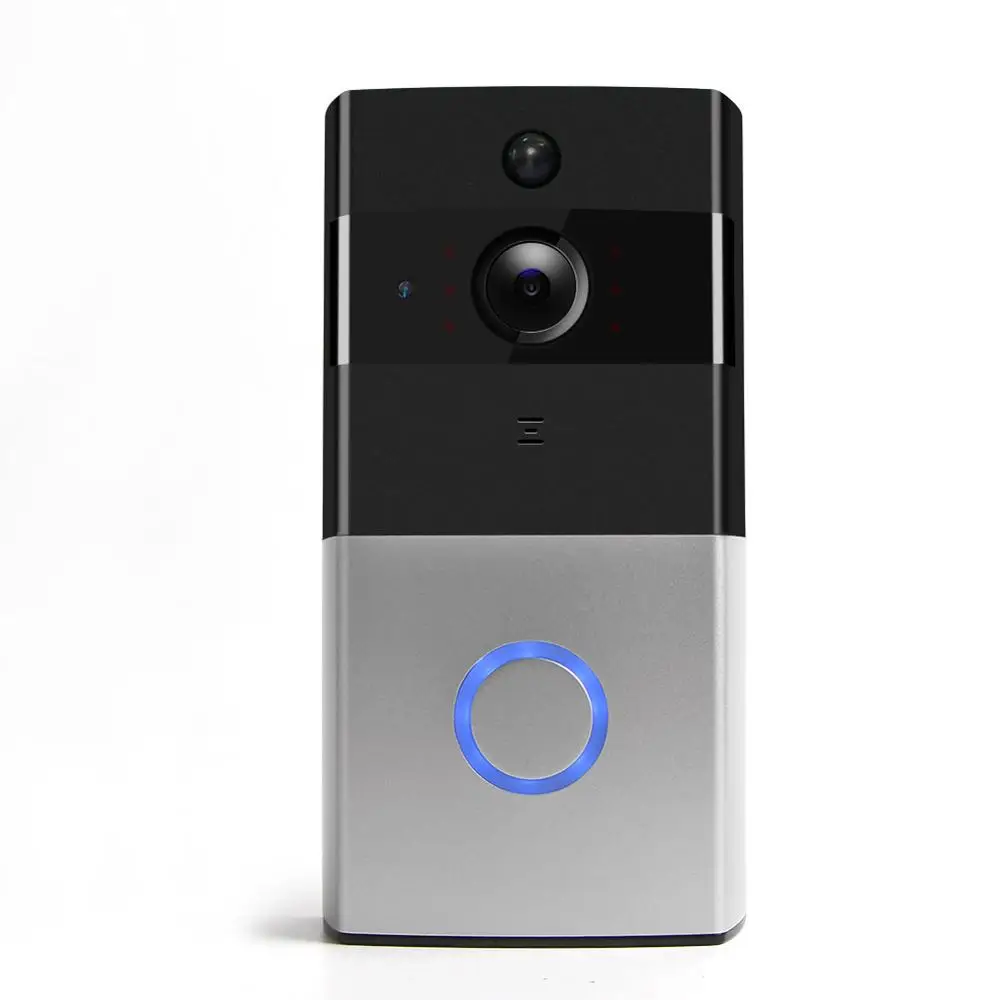 IP видеодомофон Wi-Fi видео домофон дверной звонок 1080P wifi дверной Звонок камера для квартиры ИК сигнализация беспроводная камера безопасности - Цвет: Doorbell Only
