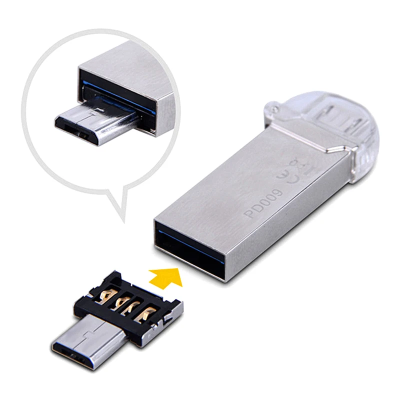 

New Hot 5pcs OTG Adapter Connector USB to Micro USB For Tablet PC Android Mobile Phone NV99