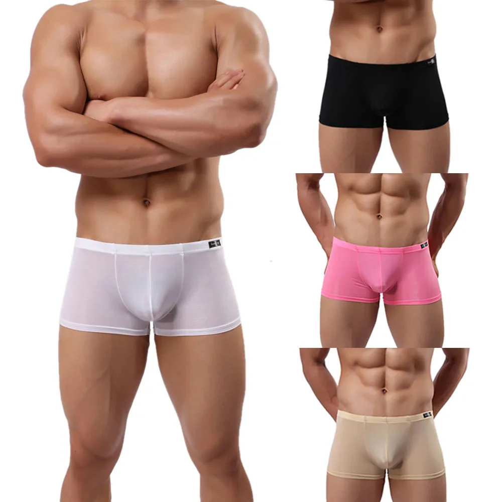 

2017 Man boxer comfortable Straight Angle Pants Men's Underpants Breathable Panties for Man wholesale#E0