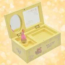 Bevigac Plastic Dancing Ballerina Music Box Mechanical Musical Jewelry Kids Girls Christmas Birthday Gift Present Home Decor