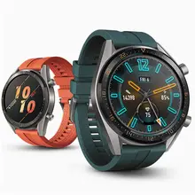Huawei Watch GT 2 ремешок для Galaxy watch 46 мм samsung gear S3 Frontier силиконовый 22 мм ремешок для часов amazfit bip браслет gear S 3 46