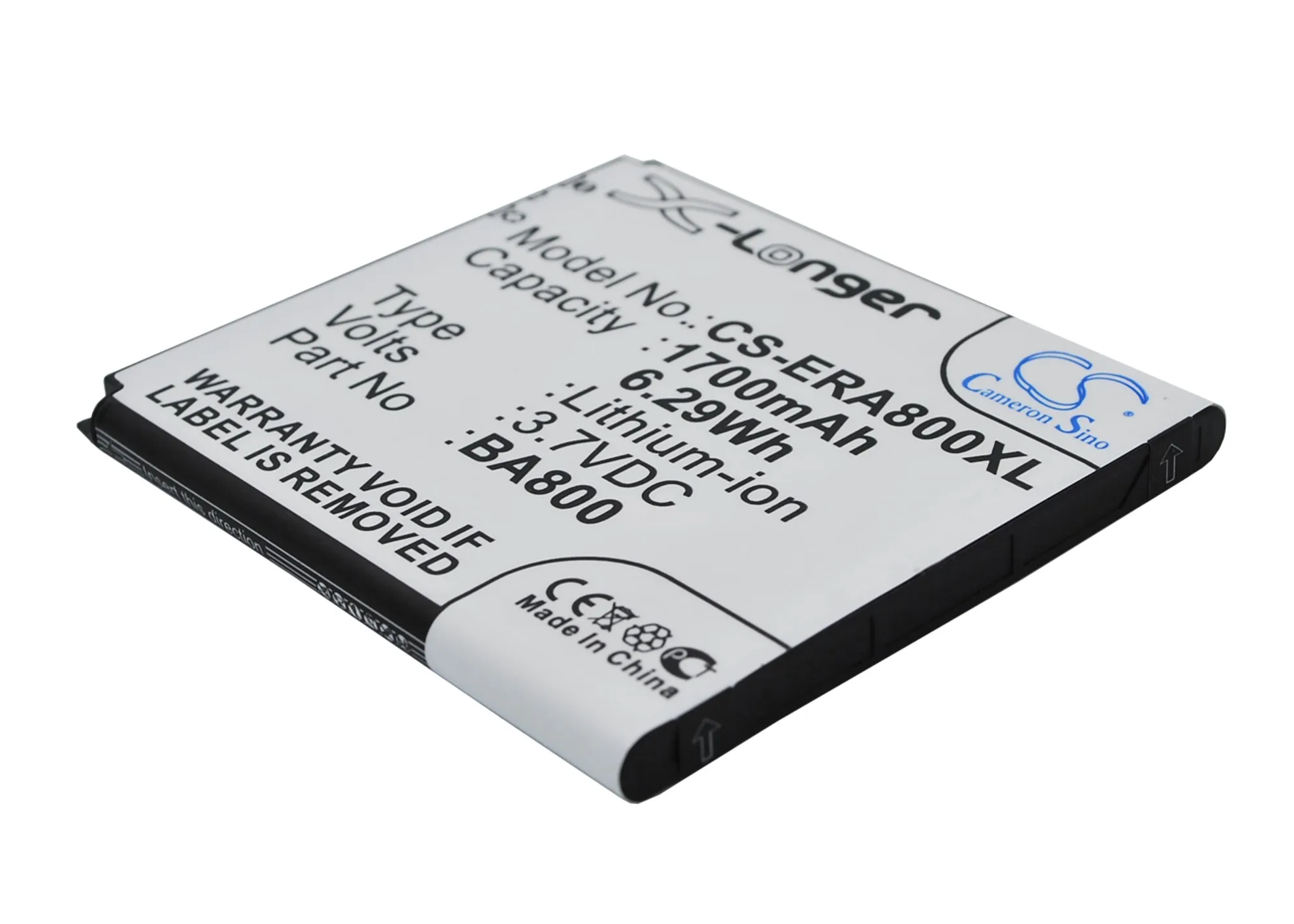 Аккумулятор Cameron Sino 1700 мАч BA800 для Sony Ericsson Arc HD Hikari LT25C LT26i Nozomi SO 01E Tsubasa Xin Xperia S AX|battery