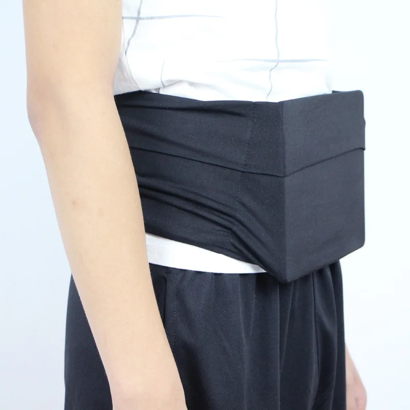  9.7inch Large Invisible Pockets Running Waist Bag Mobile Phone Holder Jogging Belt Belly Bag Gym Fi - 32951505544