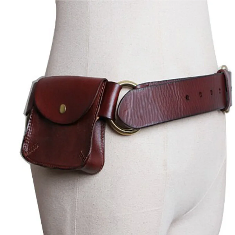 2017 New Fashion Women Belts Big Sense First Layer Of Leather Purse