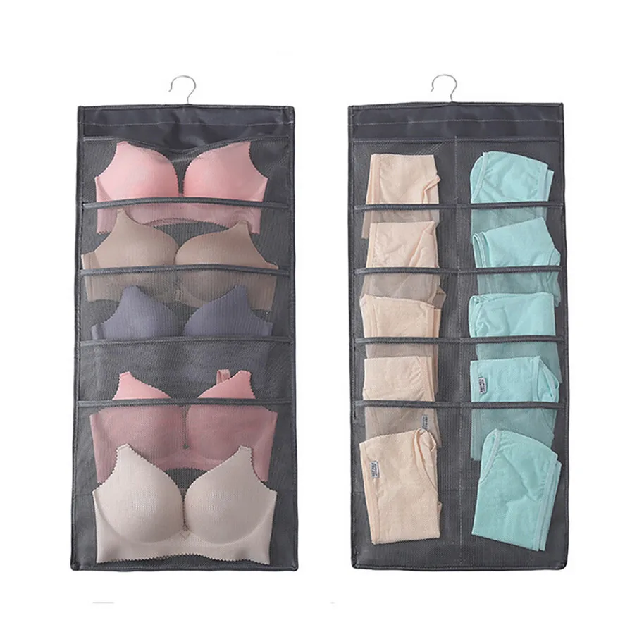 New Home Hanging Organizer 1PC Home Double Side Underwear And Socks