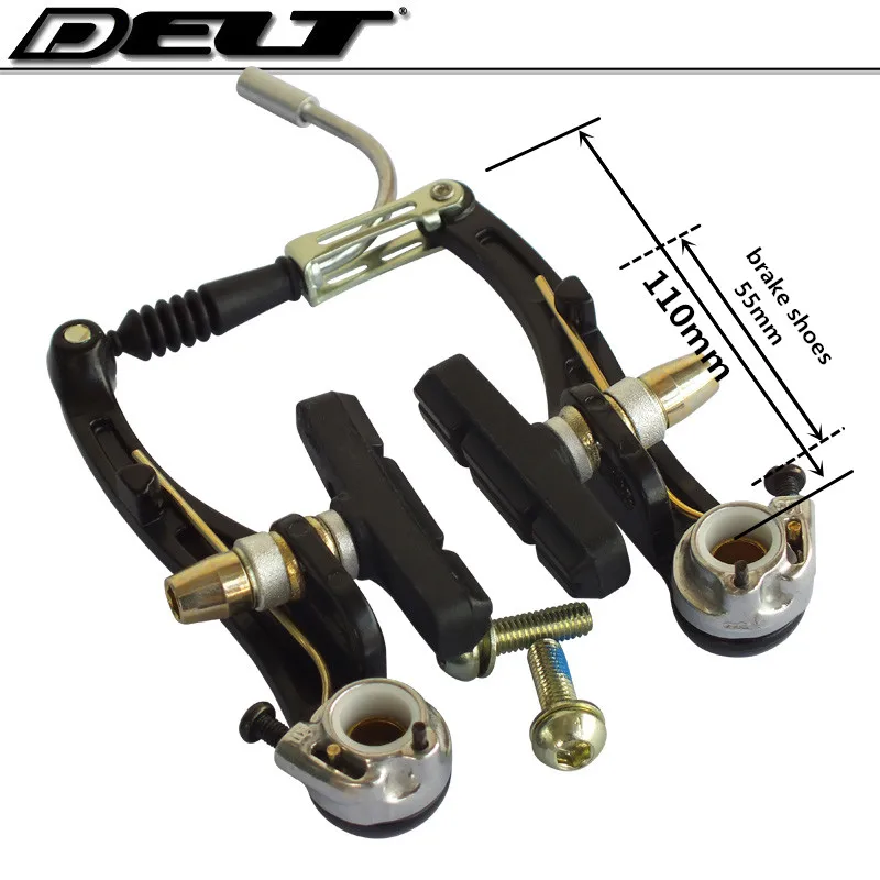 Горный велосипед MTB велосипед V тормоз передний или задний 55 мм обувь труба суппорт 110 мм