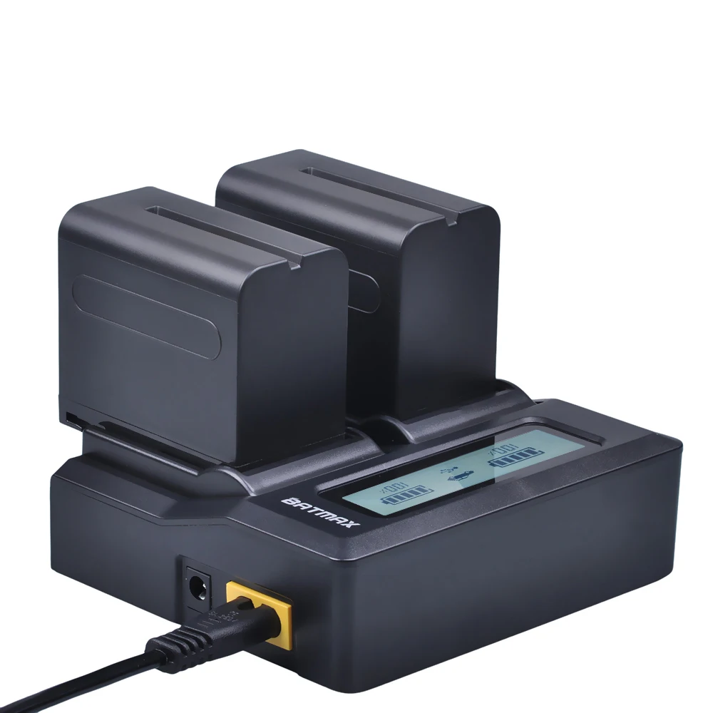 Зарядное устройство для Sony F975 F970 F960 F950MC1500C 190P 198P 4 шт.|battery np-f970|f970 batterybattery f970 |