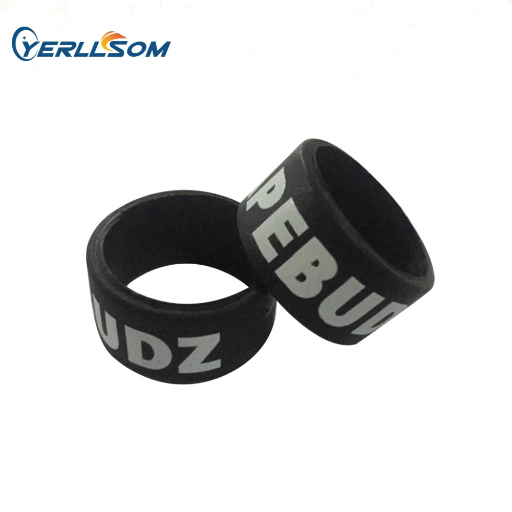 

Free Shipping 100PCS/lot customized silk printed rubber silicone bracelets for events SR101902