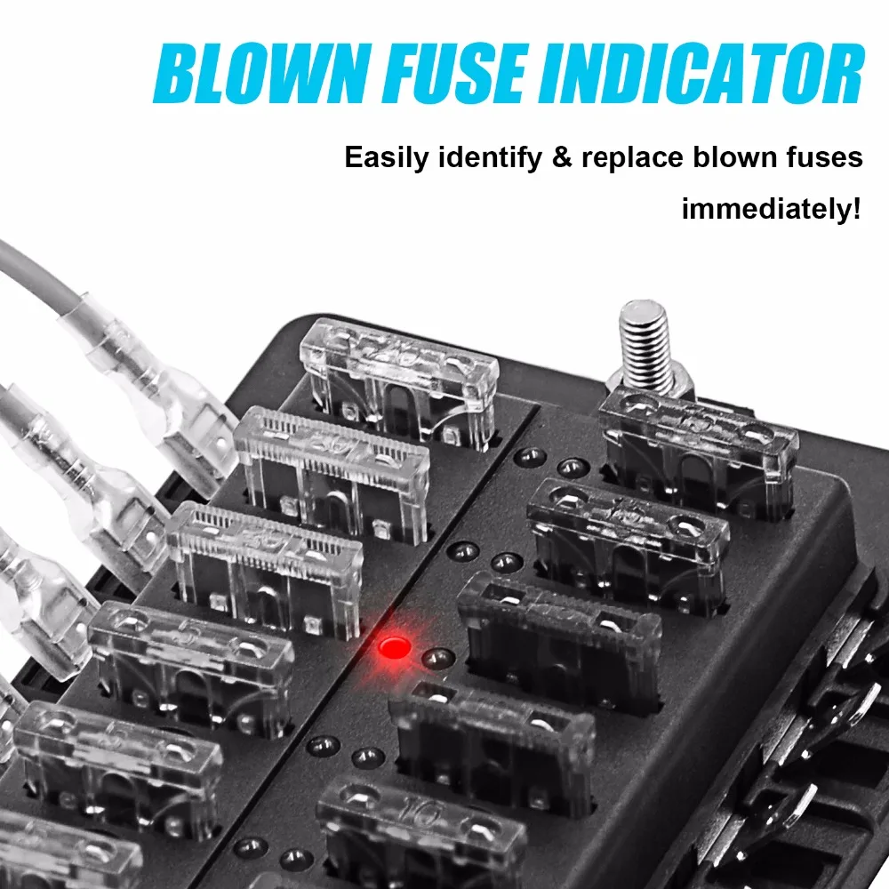 Купить 8 способ увд/ато лезвие предохранителей [светодиодный индикатор ...