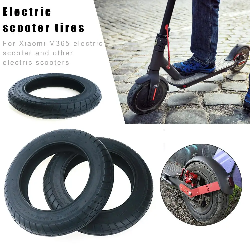 

New Electric Scooter Tire For Xiaomi M365 Pro Electric Scooter Accessories 10 Inch Rubber Outer Tires Wear-resistant Tire