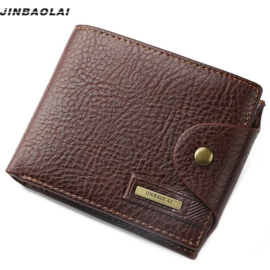 

Bifold Wallet Men Leather Credit/ID Card Holder Billfold Purse Wallet Best Gift Wholesale Jan12