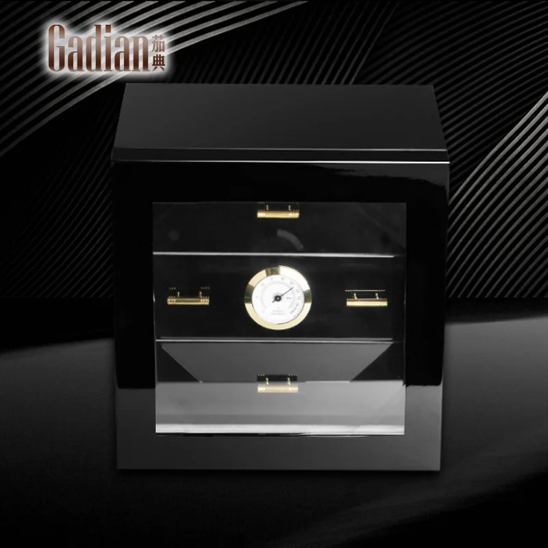 Luxury Cohiba Humidor Cigar box Cedar wood 50cigars display packaging