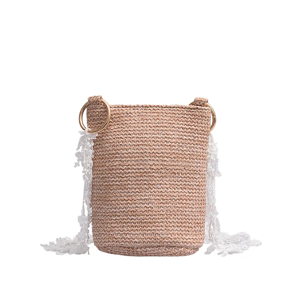 

OCARDIAN Handbags Casual Straw Summer Women Bag High Quality Shoulder Bag 2019 Luxury Designer Women Handbags Drop Ship 6512
