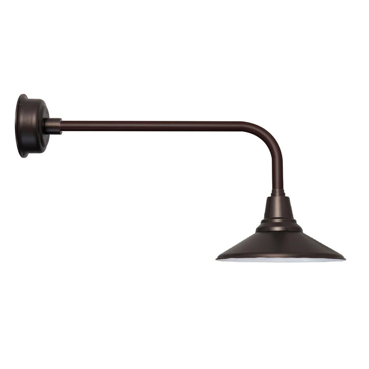 18 Traditional Calla LED Barn Light in Mahogany Bronze